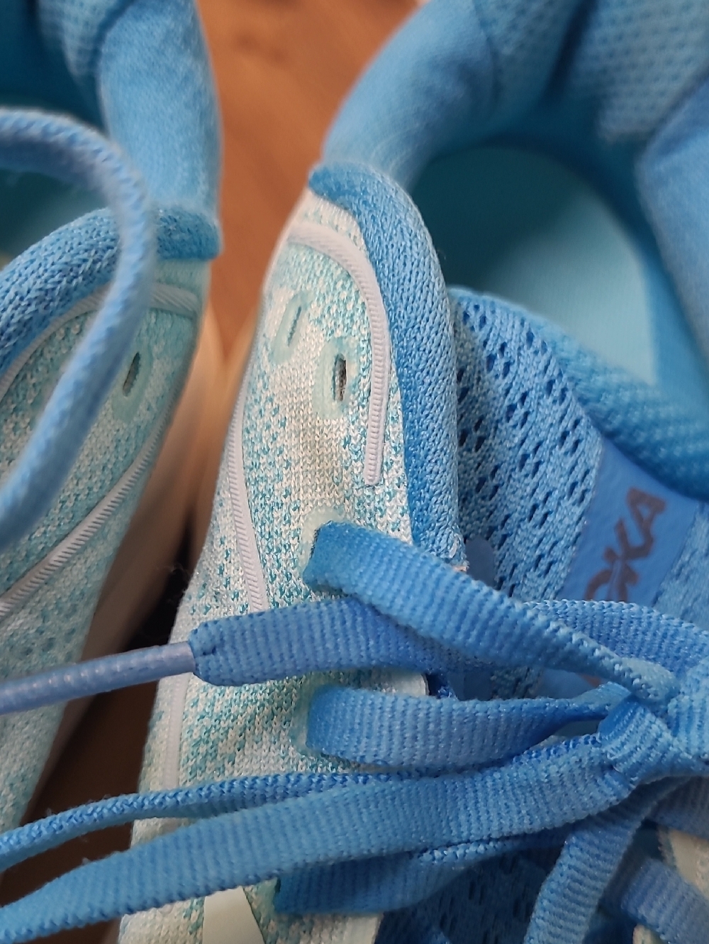 Hoka Women's Running Sneakers in Bright Aqua - Picture 9 of 15